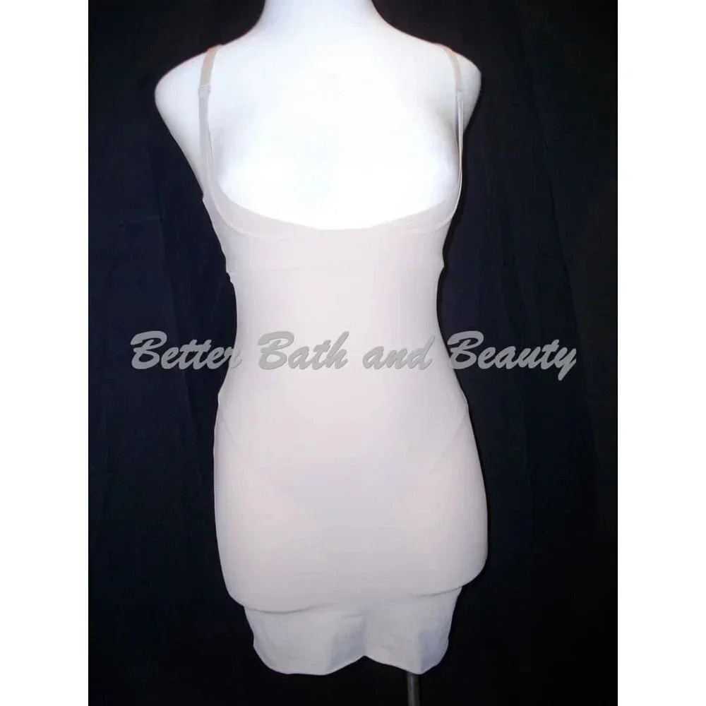 XL Flexees 2541 Take Inches Off Wear Your‎ Own Bra Slip Nude  New with Tags